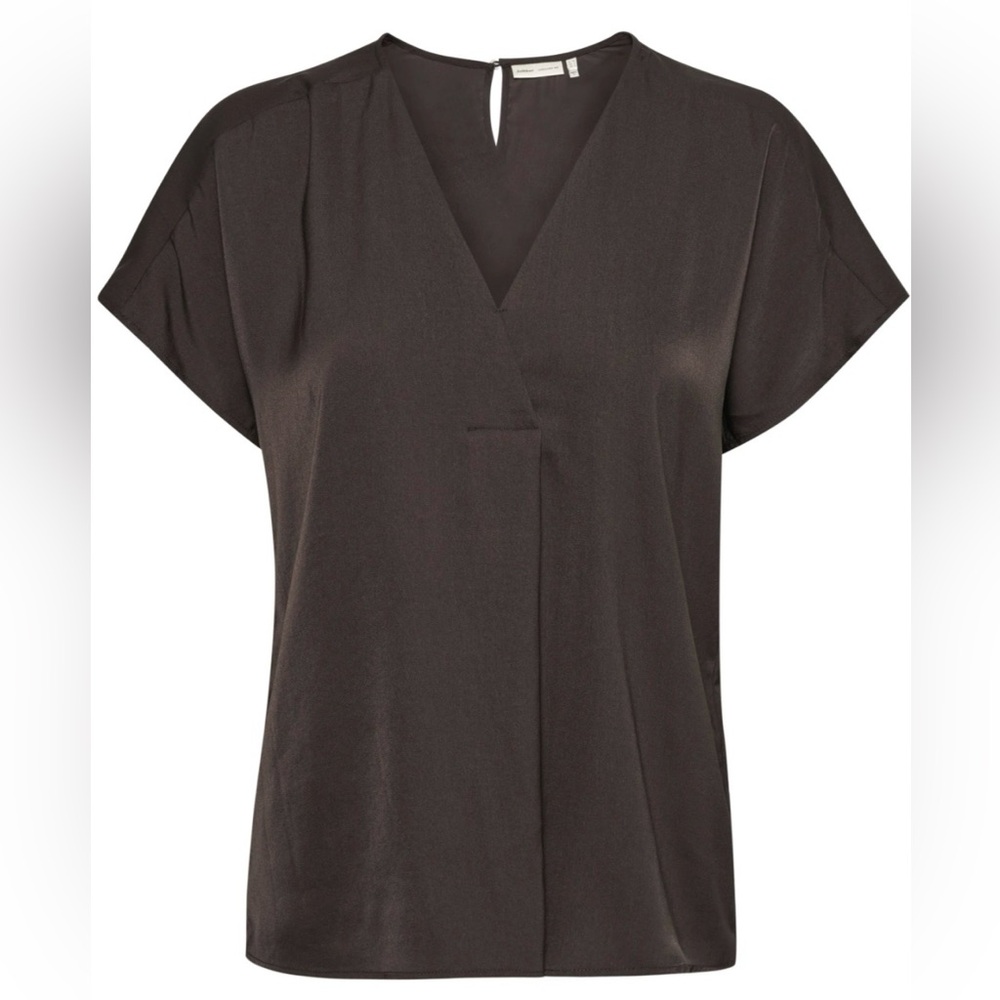 InWear Rinda Short Sleeve Top, Brown